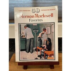 (50) Norman Rockwell Favorites Book - large photos